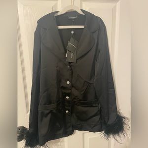 Brand New with tags! Nadine Merabi luxury pajama set. Womens size small/4